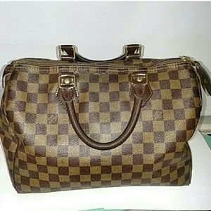 Louis Vuitton Speedy Bandolier 30 Damier Ebene